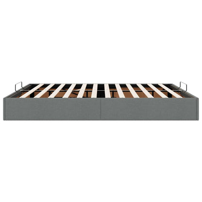 Struttura Letto Pouf senza Materasso 200x200 cm in Tessuto