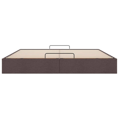 Struttura Letto Pouf senza Materasso 200x200 cm in Tessuto