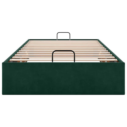 Struttura Letto Pouf Senza Materasso 100x200 cm Velluto