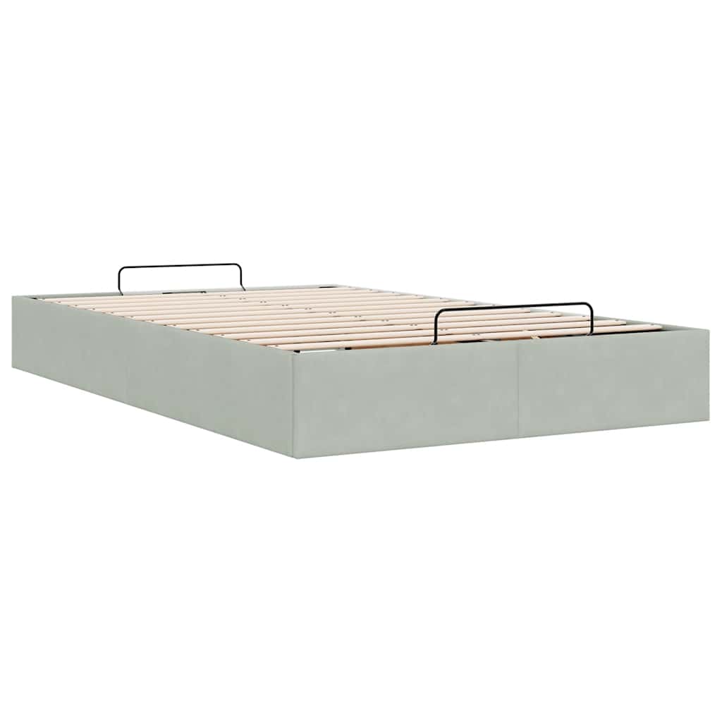 Struttura Letto Pouf Senza Materasso 120x190 cm Velluto