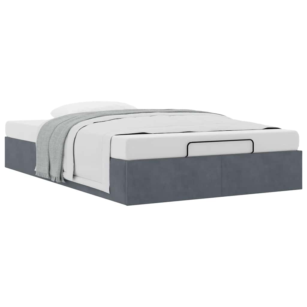 Struttura Letto Pouf Senza Materasso 80x200 cm Velluto | homemem39