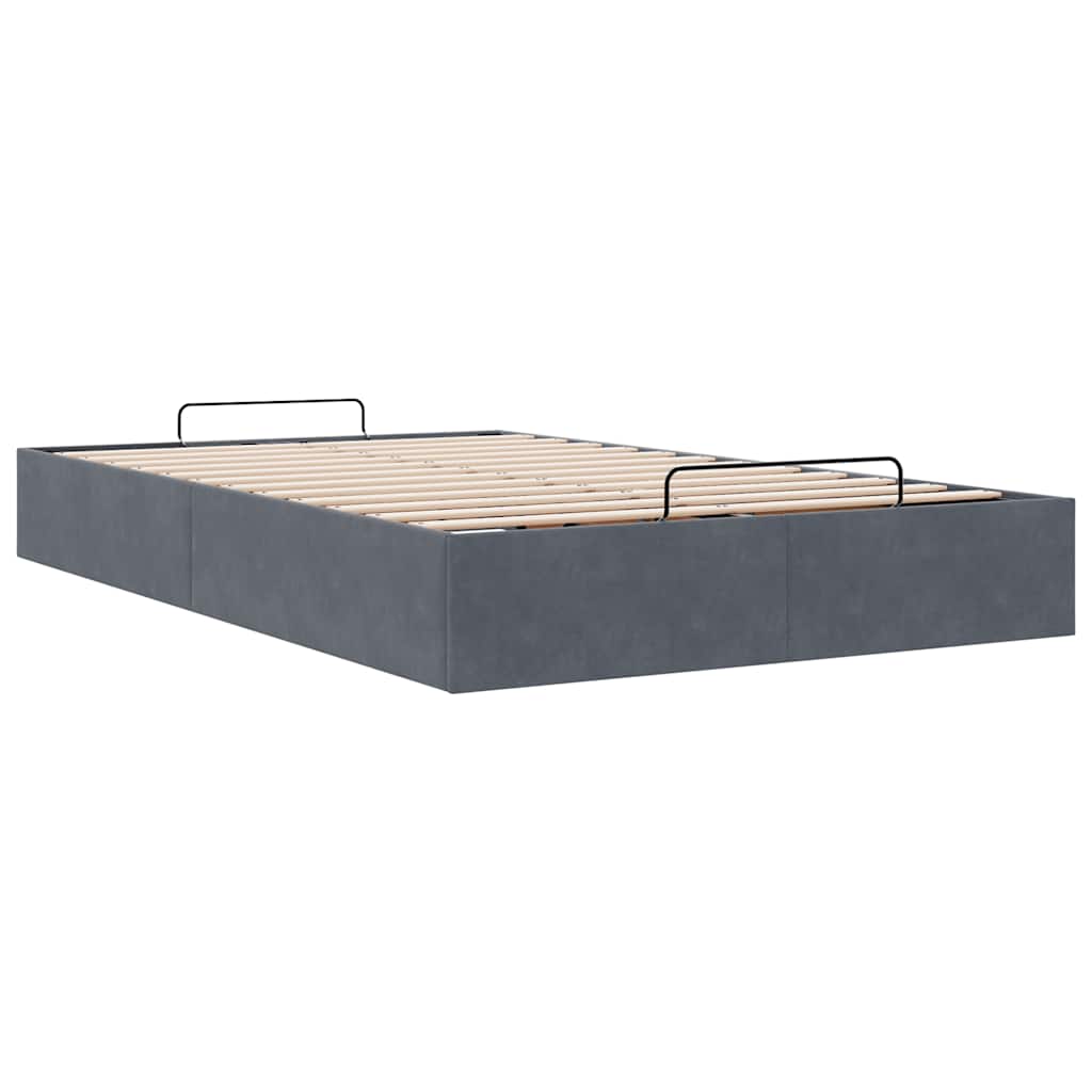 Struttura Letto Pouf Senza Materasso 80x200 cm Velluto | homemem39