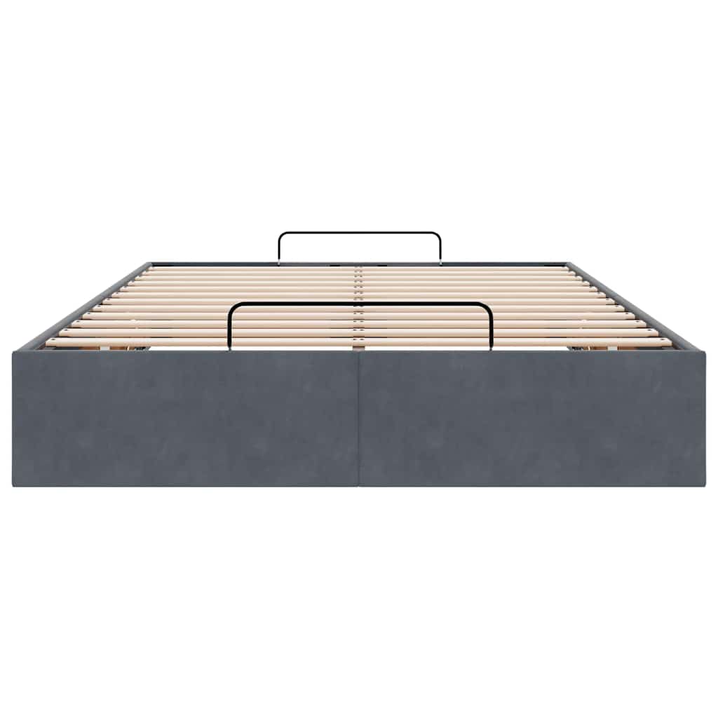 Struttura Letto Pouf Senza Materasso 80x200 cm Velluto | homemem39