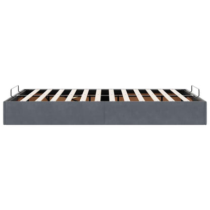 Struttura Letto Pouf Senza Materasso 80x200 cm Velluto