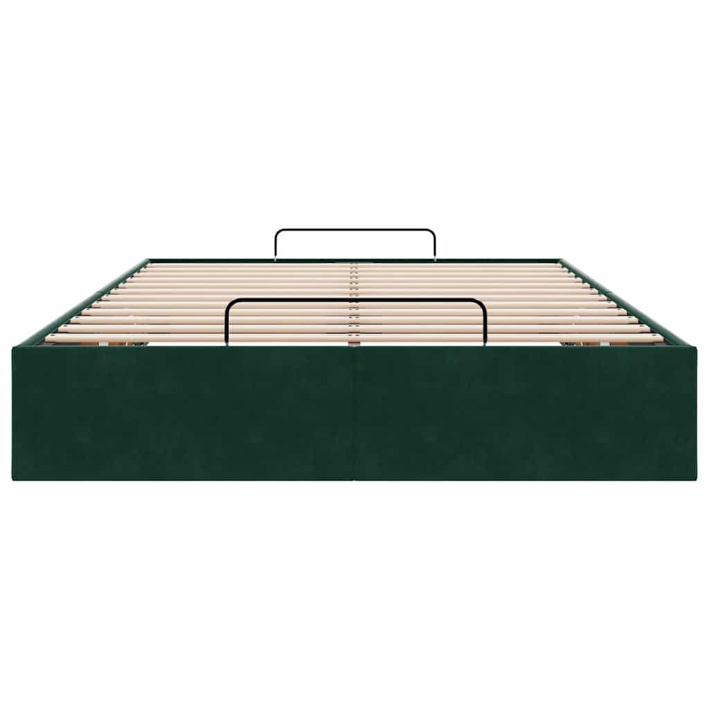 Struttura Letto Pouf Senza Materasso 120x190 cm Velluto | homemem39
