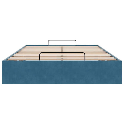 Struttura Letto Pouf Senza Materasso 120x190 cm Velluto | homemem39