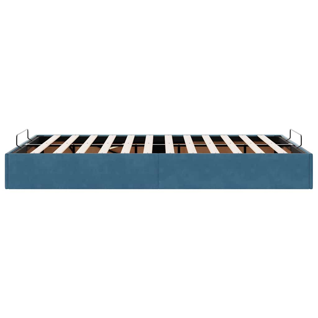 Struttura Letto Pouf Senza Materasso 120x190 cm Velluto | homemem39