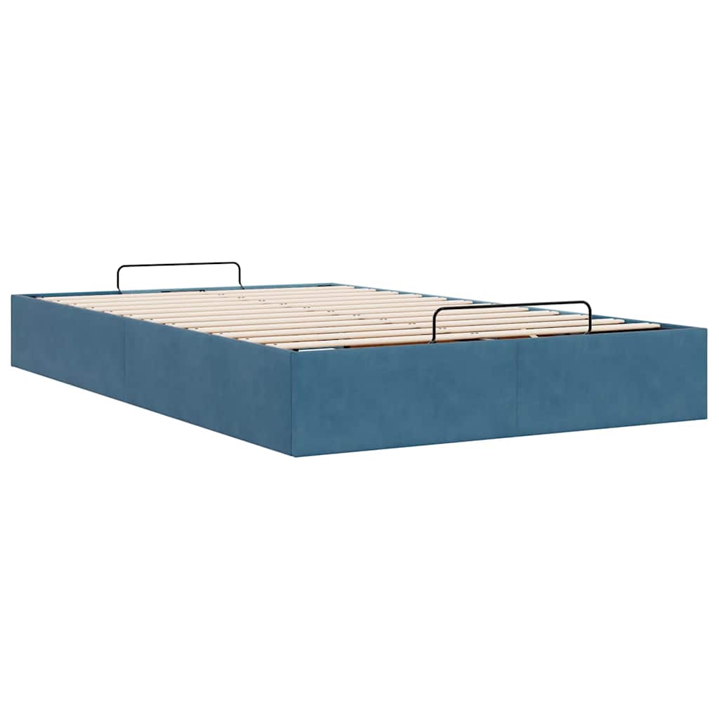 Struttura Letto Pouf Senza Materasso 120x190 cm Velluto | homemem39