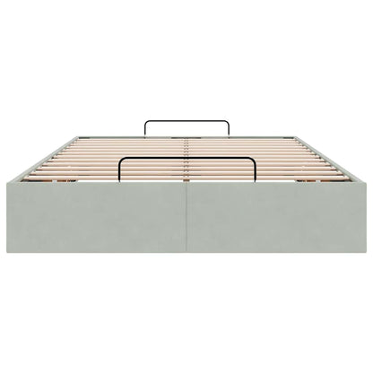 Struttura Letto Pouf Senza Materasso 120x200 cm Velluto