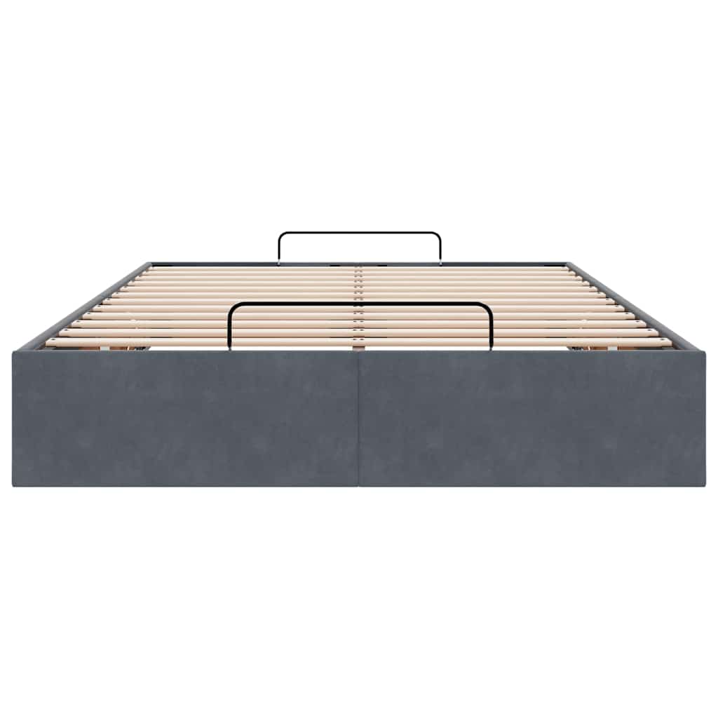 Struttura Letto Pouf Senza Materasso 120x200 cm Velluto