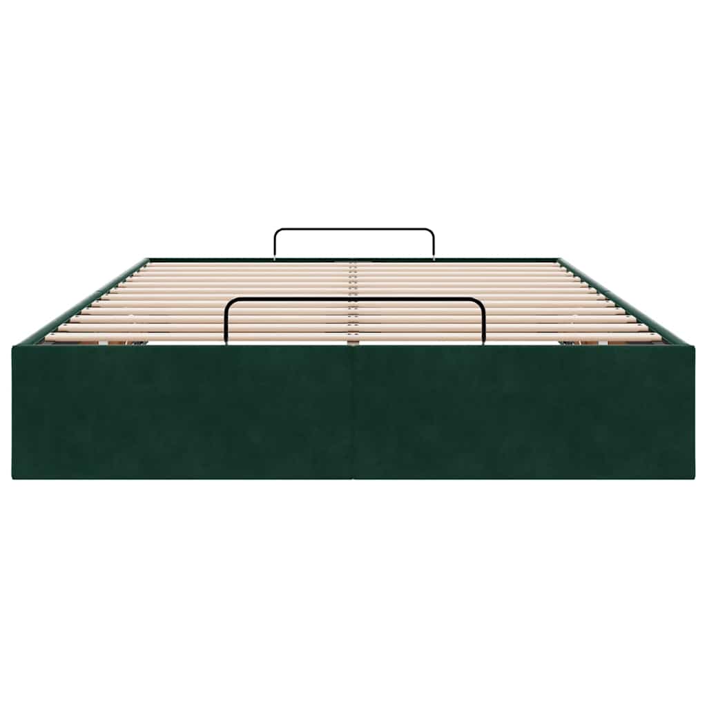 Struttura Letto Pouf Senza Materasso 120x200 cm Velluto