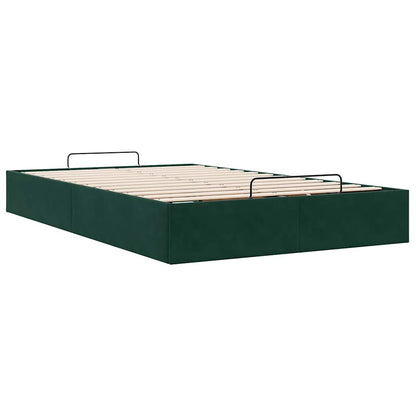 Struttura Letto Pouf Senza Materasso 120x200 cm Velluto