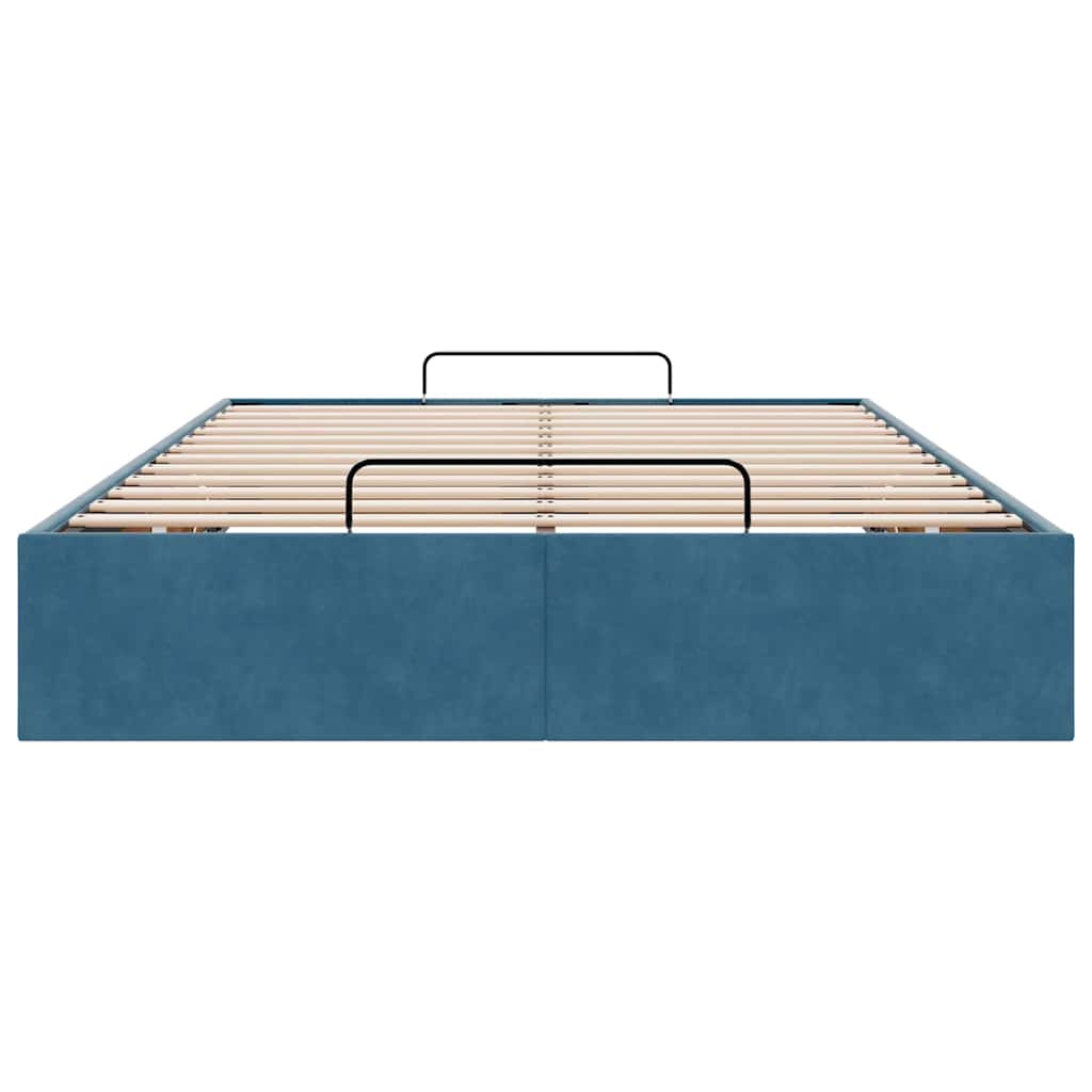 Struttura Letto Pouf Senza Materasso 120x200 cm Velluto - homemem39