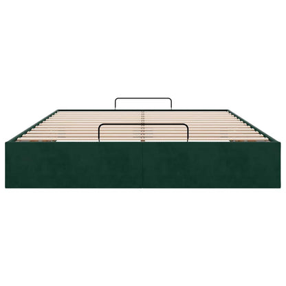Struttura Letto Pouf senza Materasso 140x190 cm in Velluto
