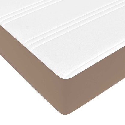 Struttura Letto Pouf con Materasso 90x200 cm Similpelle