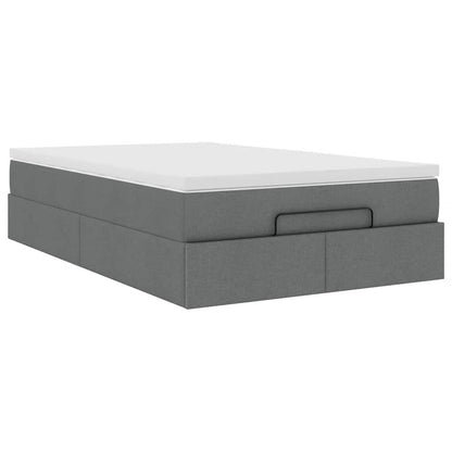 Struttura Letto Pouf con Materasso 80x200 cm in Tessuto | homemem39