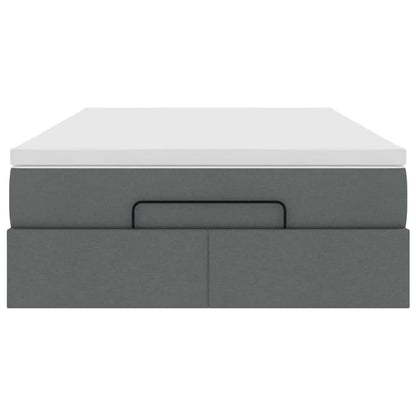 Struttura Letto Pouf con Materasso 80x200 cm in Tessuto | homemem39