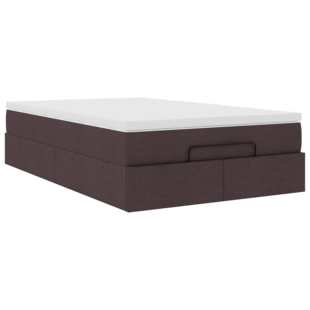 Struttura Letto Pouf con Materasso 80x200 cm in Tessuto | homemem39