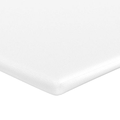 Struttura Letto Pouf con Materasso 140x190 cm in Tessuto