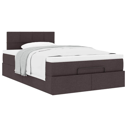 Struttura Letto Pouf con Materasso 80x200 cm in Tessuto | homemem39
