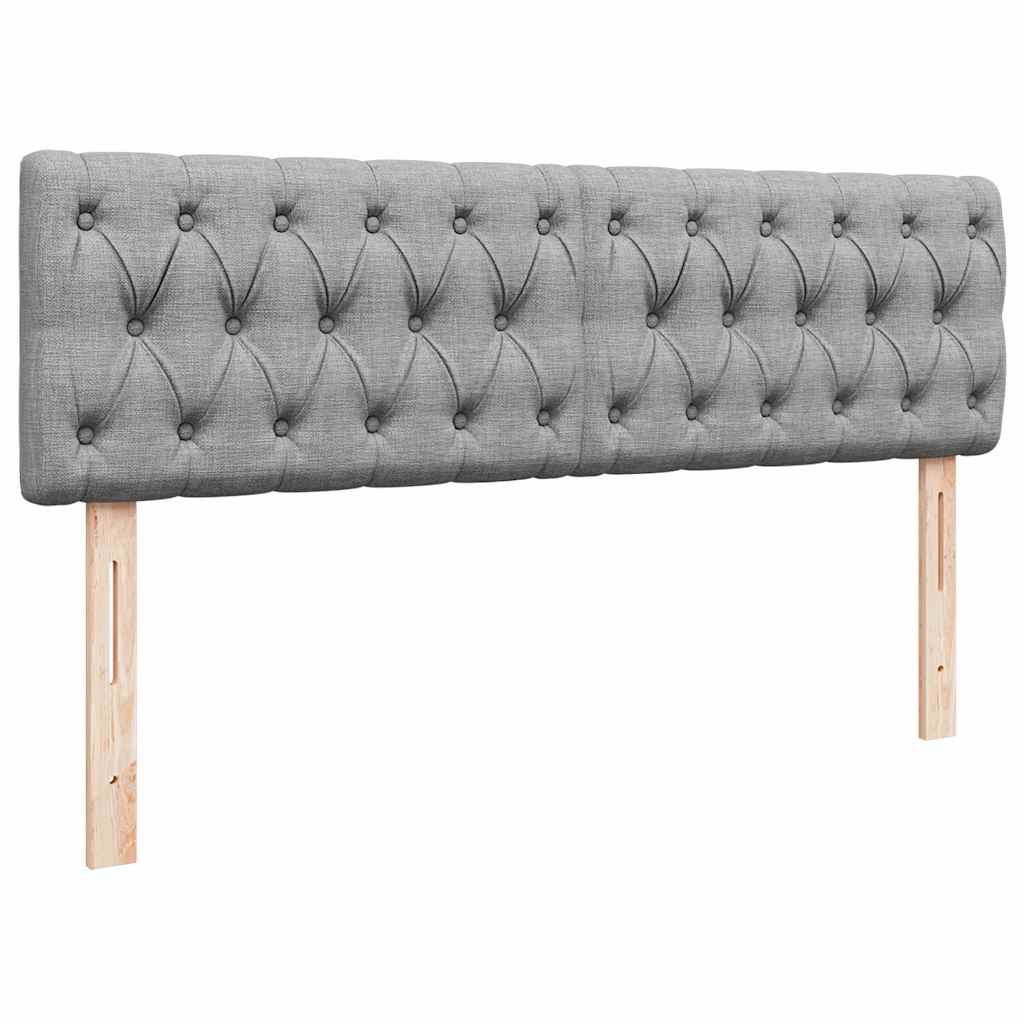 Struttura Letto Pouf con Materasso 140x200 cm in Tessuto | homemem39