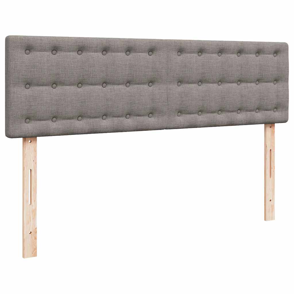 Pouf Letto con Materasso Tortora 140x200 cm in Tessuto | homemem39