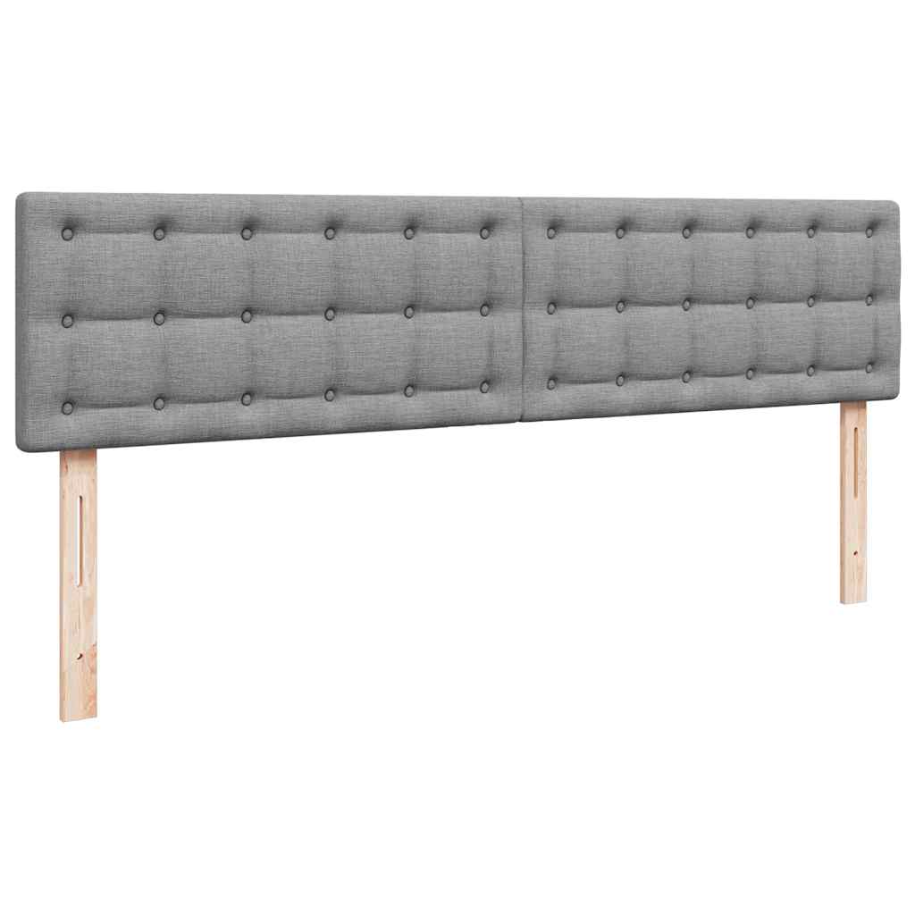 Struttura Letto Pouf con Materasso 180x200 cm in Tessuto | homemem39