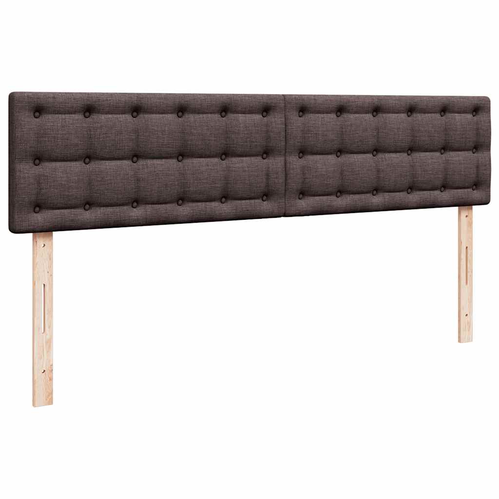 Struttura Letto Pouf con Materasso 200x200 cm in Tessuto