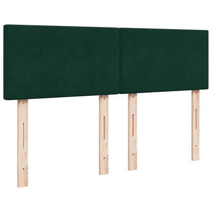 Struttura Letto Pouf con Materasso 140x200 cm in Velluto | homemem39