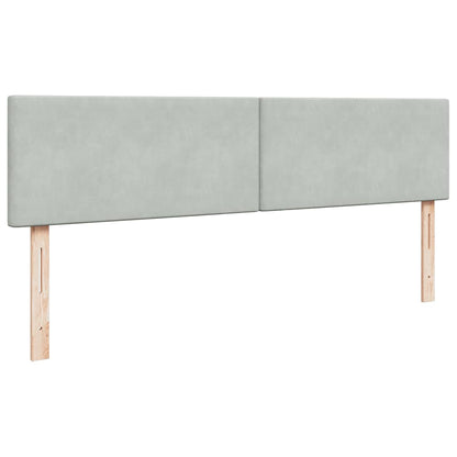 Struttura Letto Pouf con Materasso 200x200 cm in Velluto