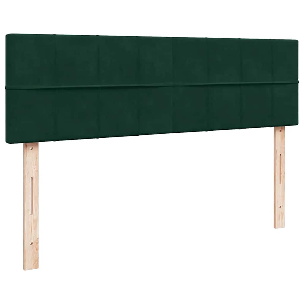 Struttura Letto Pouf con Materasso 140x200 cm in Velluto | homemem39