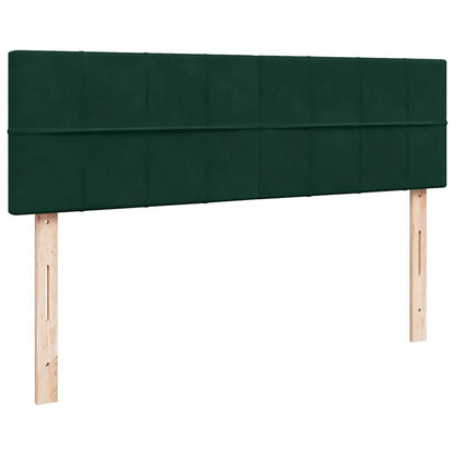 Struttura Letto Pouf con Materasso 140x200 cm in Velluto | homemem39