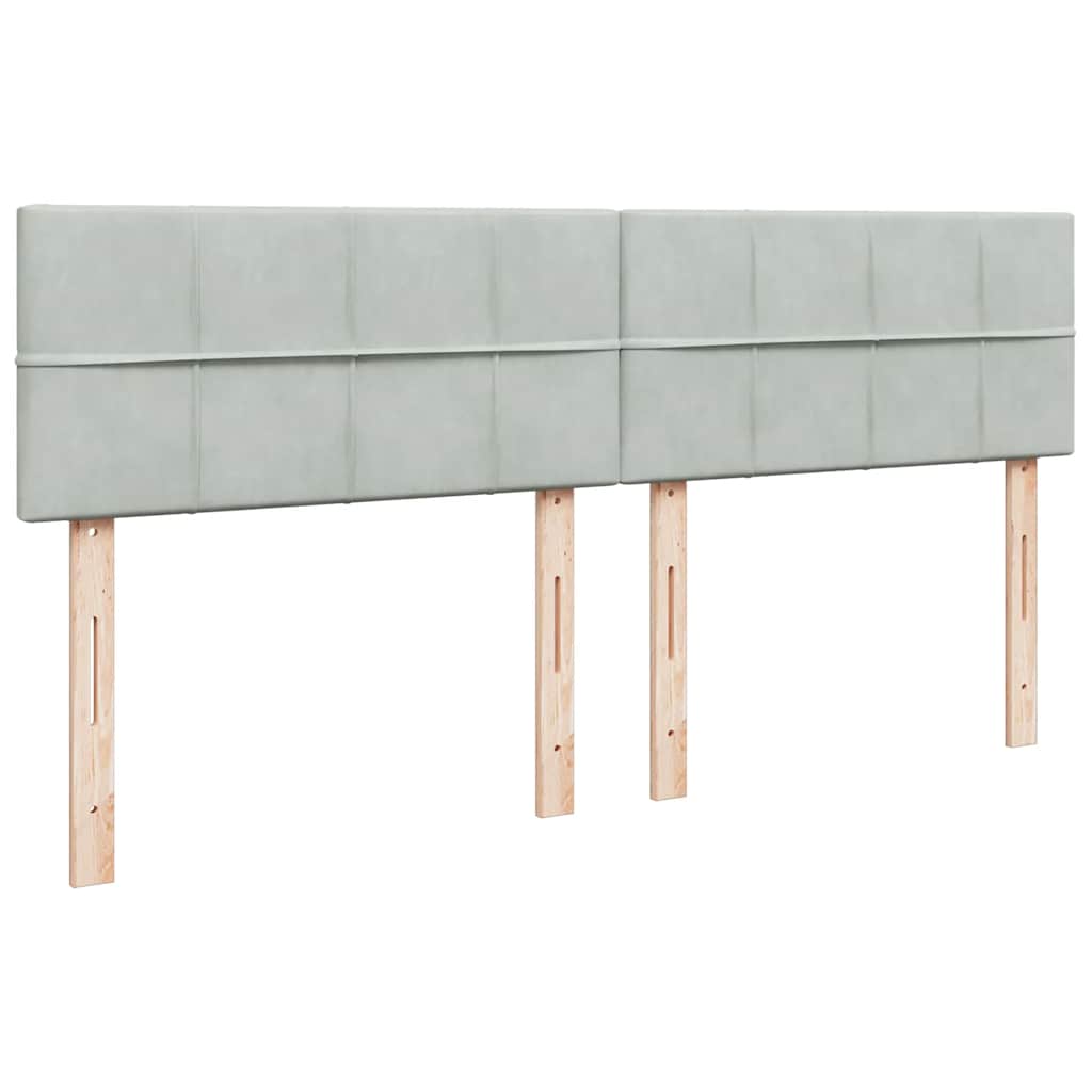 Struttura Letto Pouf con Materasso 180x200 cm in Velluto | homemem39