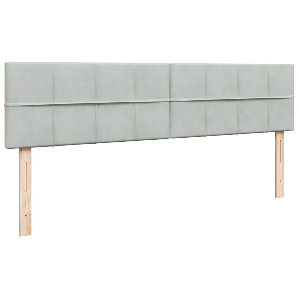 Struttura Letto Pouf con Materasso 200x200 cm in Velluto