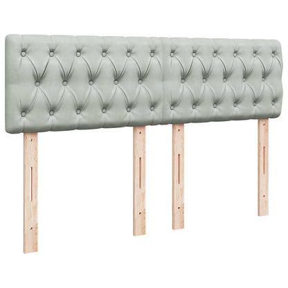 Struttura Letto Pouf con Materasso 140x200 cm in Velluto