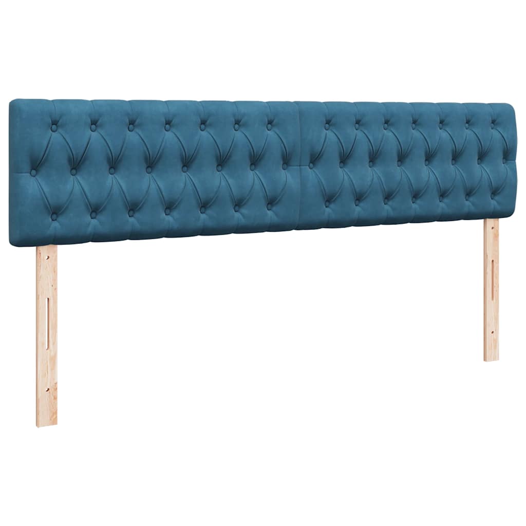 Struttura Letto Pouf con Materasso 200x200 cm in Velluto