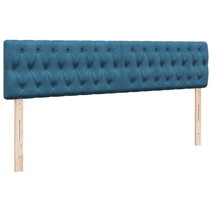 Struttura Letto Pouf con Materasso 200x200 cm in Velluto
