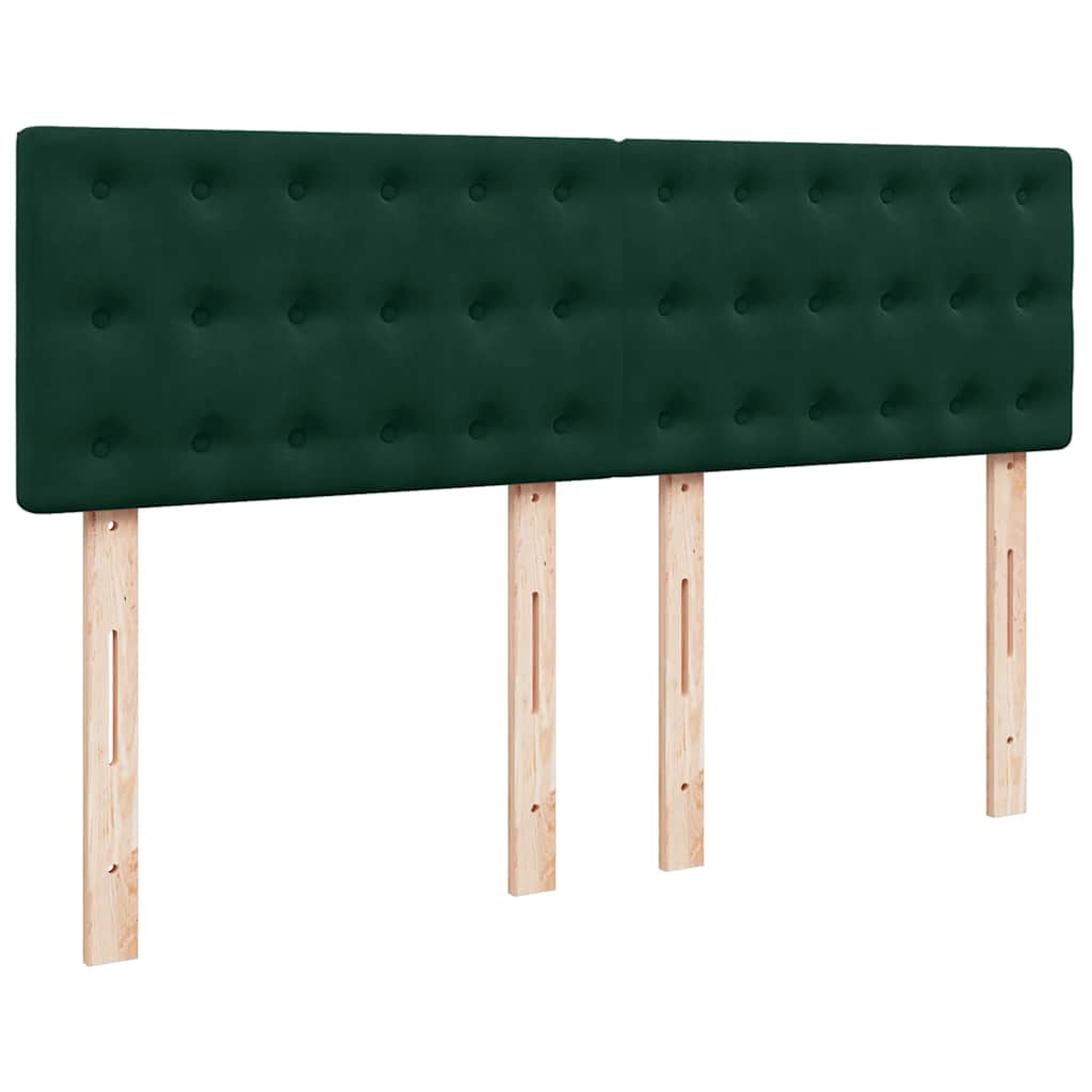 Struttura Letto Pouf con Materasso 140x190 cm in Velluto | homemem39
