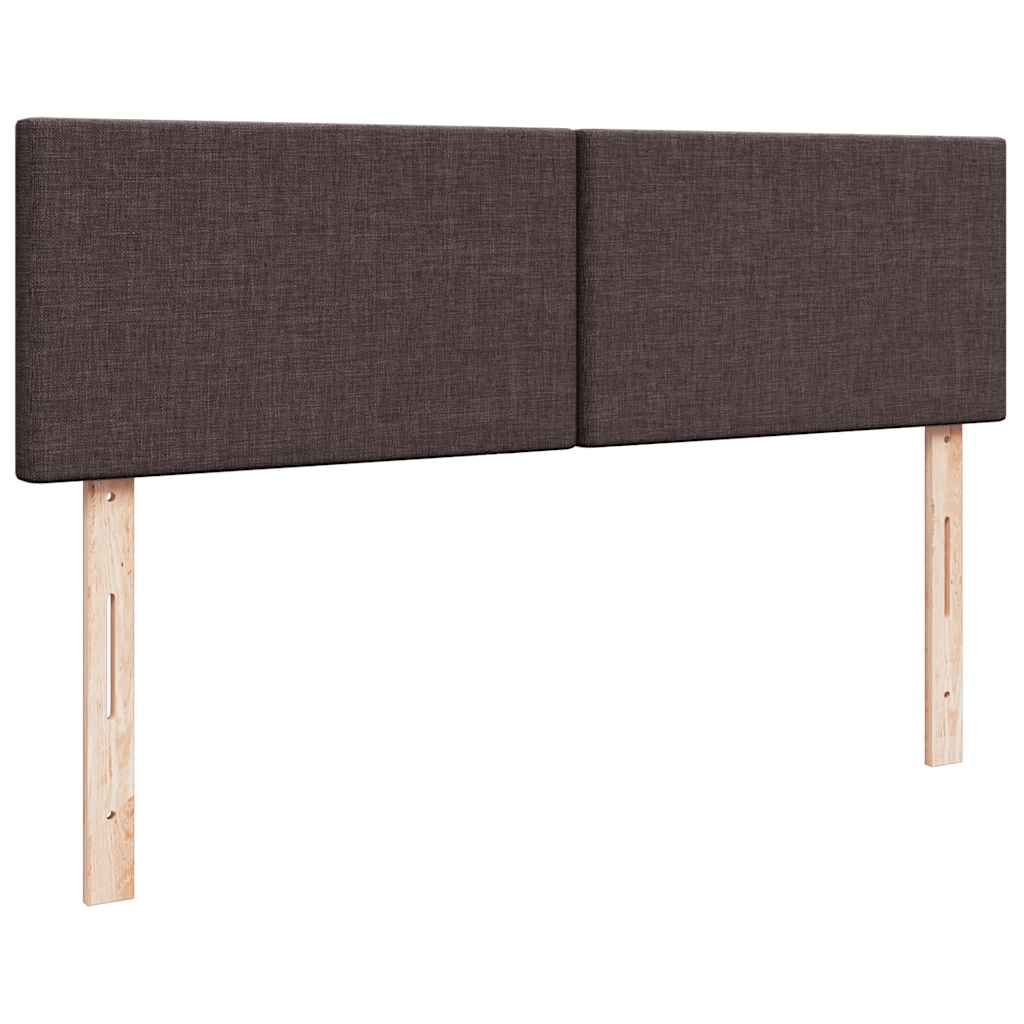 Struttura Letto Pouf con Materassi 160x200 cm in Tessuto