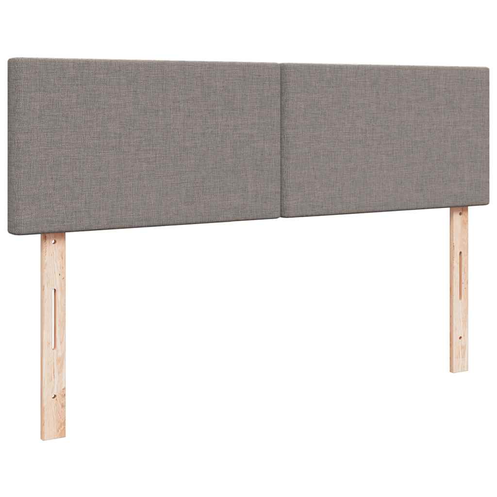 Struttura Letto Pouf con Materassi Tortora 180x200cm in Tessuto | homemem39