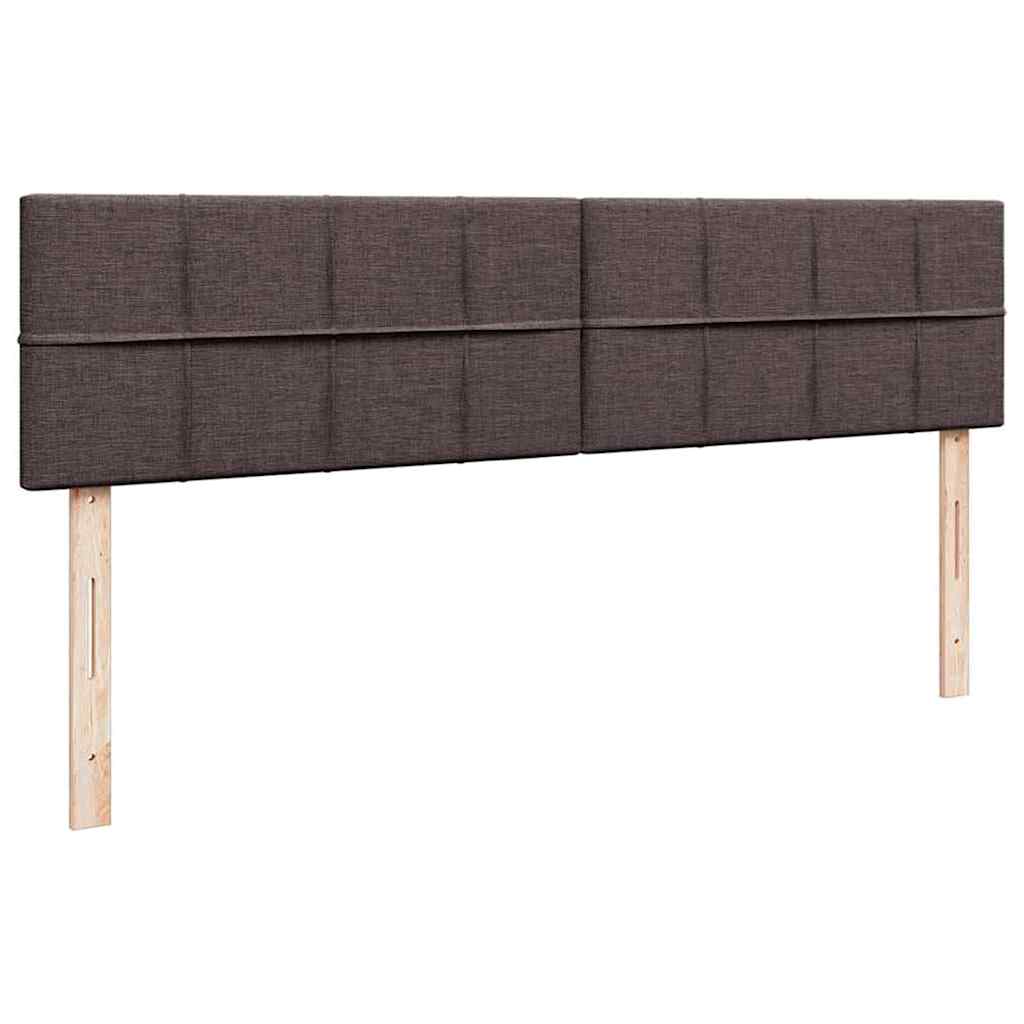 Struttura Letto Pouf con Materassi 180x200 cm in Tessuto