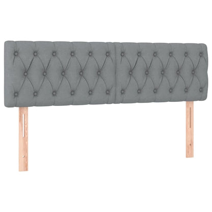 Struttura Letto Pouf con Materassi 160x200 cm in Tessuto
