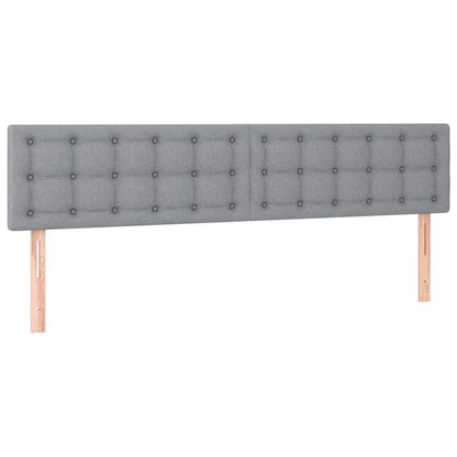 Struttura Letto Pouf con Materassi 160x200 cm in Tessuto
