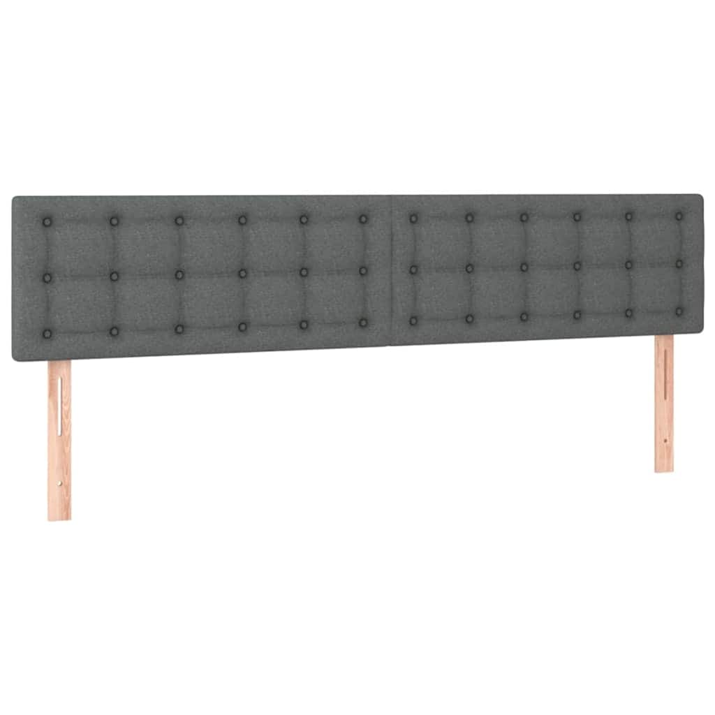 Struttura Letto Pouf con Materassi 180x200 cm in Tessuto - homemem39