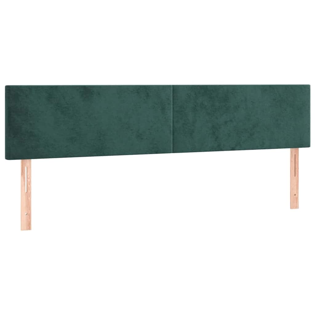 Struttura Letto Pouf con Materassi 180x200 cm Velluto