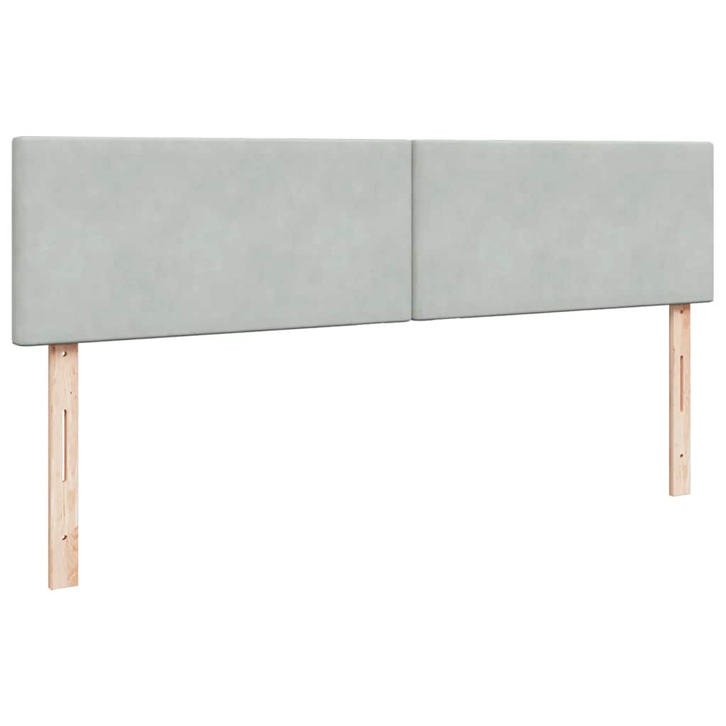 Struttura Letto Pouf con Materassi 200x200 cm Velluto