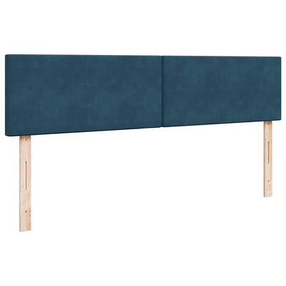 Struttura Letto Pouf con Materassi 200x200 cm Velluto | homemem39