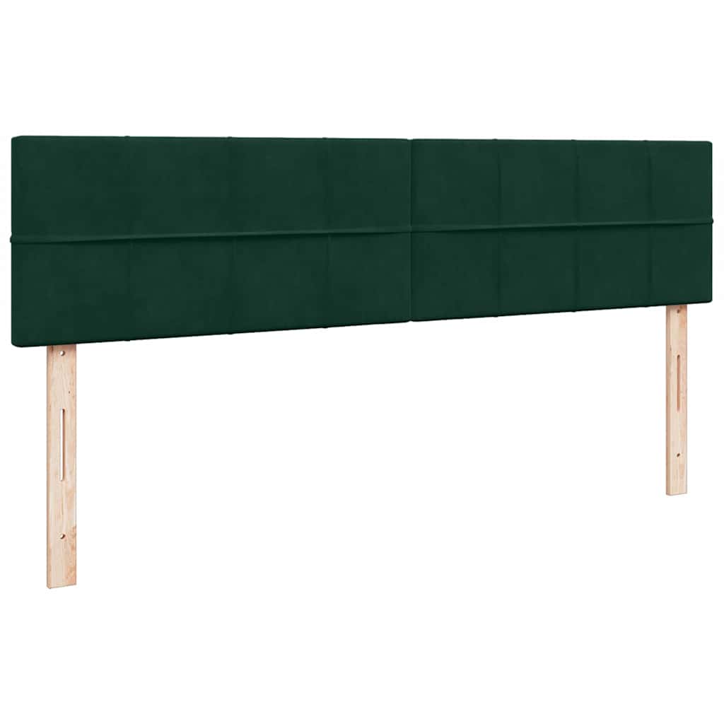 Struttura Letto Pouf con Materassi 160x200 cm Velluto | homemem39