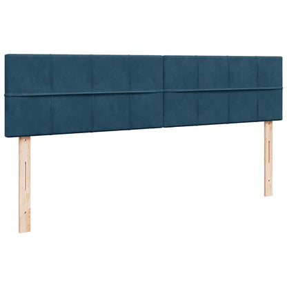 Struttura Letto Pouf con Materassi 160x200 cm Velluto | homemem39