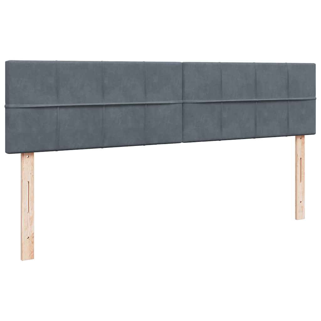 Struttura Letto Pouf con Materassi 180x200 cm Velluto | homemem39